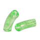 Acryl Perle Tube 34x11mm crackle Peridot green